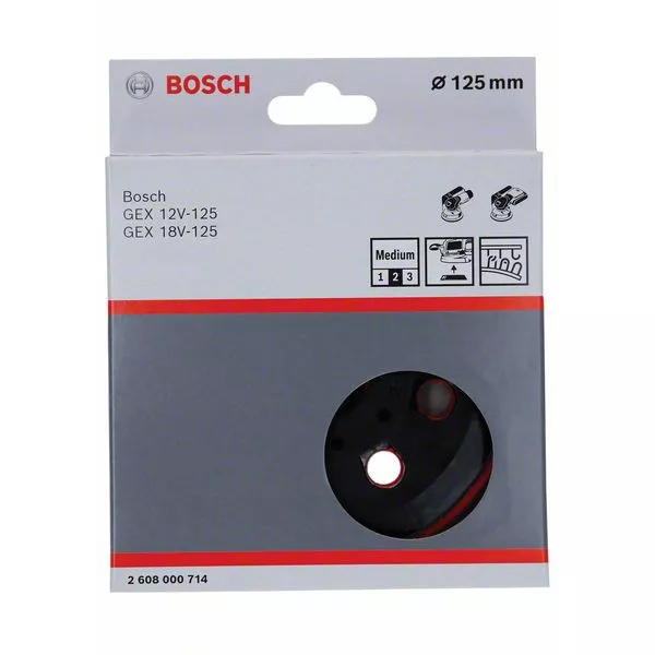 plateau de ponçage moyen Ø125mm GEX 12V-125 / GEX 18V-125 Bosch